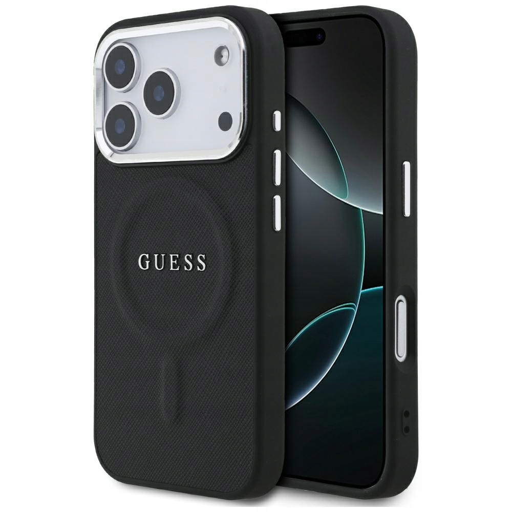 Elegantní obal Guess pouzdro MagSafe kryt iPhone 17 Pro