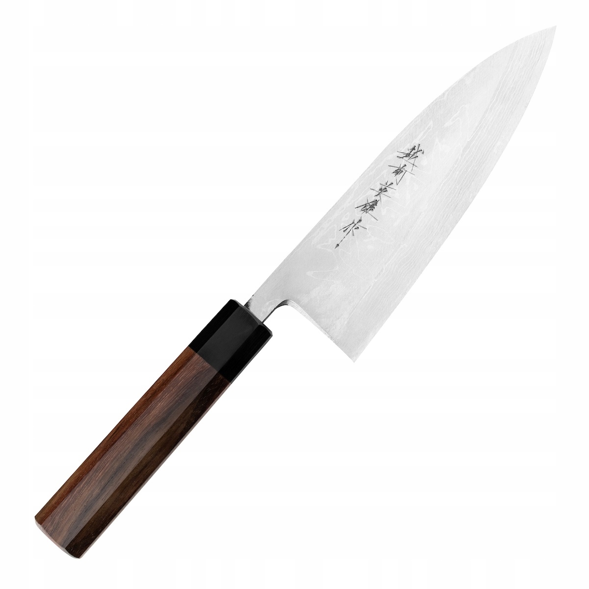 Hideo Kitaoka Shirogami Satin Japonský nôž Deba na filetovanie 61 Hrc 18 cm