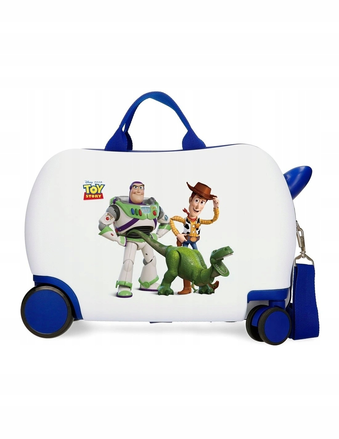 Dětský Abs kufr a odrážedlo Disney Toy Story 25 L bílý