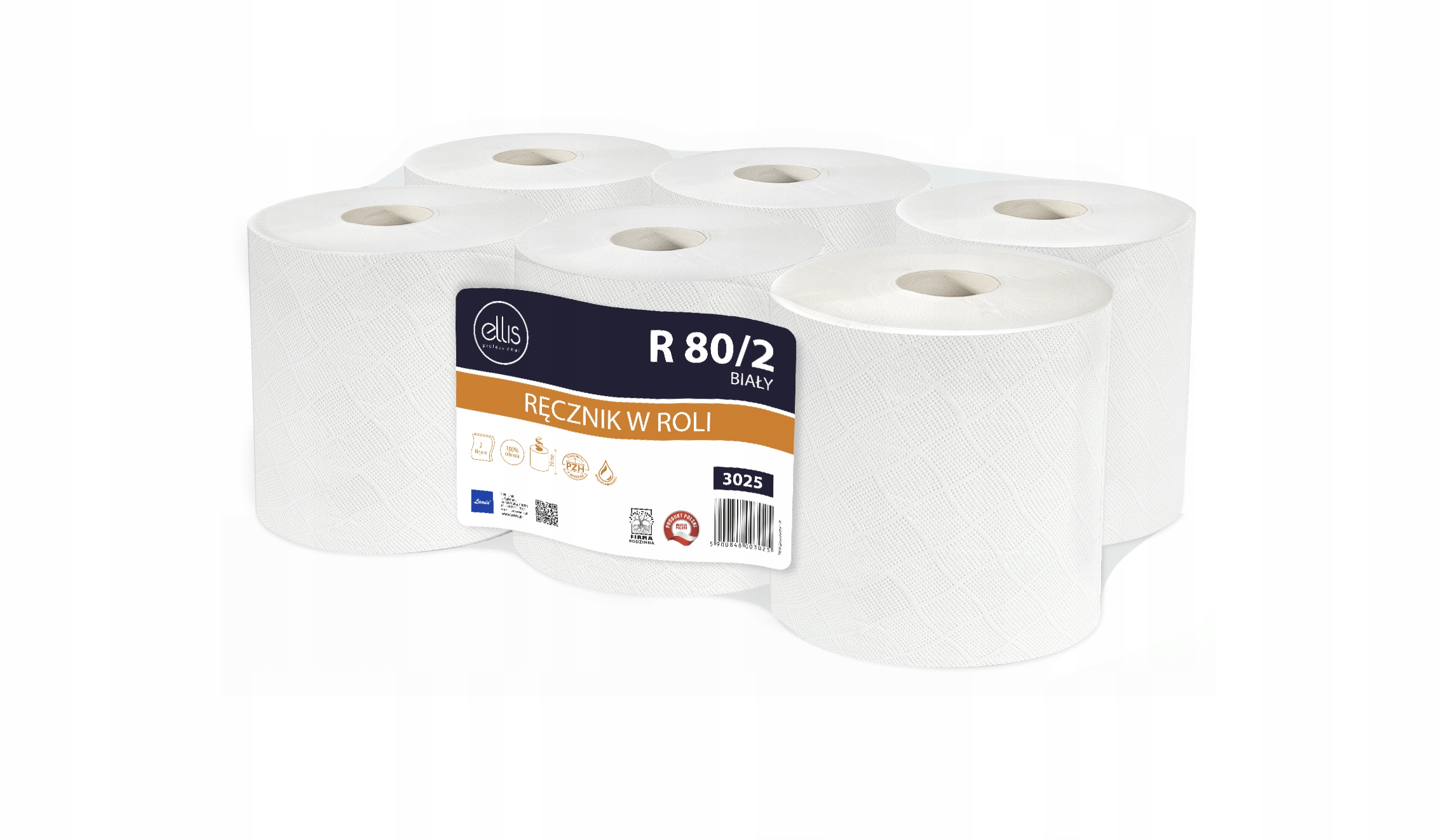

Ręcznik W Roli/ Czyściwo 80M Celuloza (6SZT)