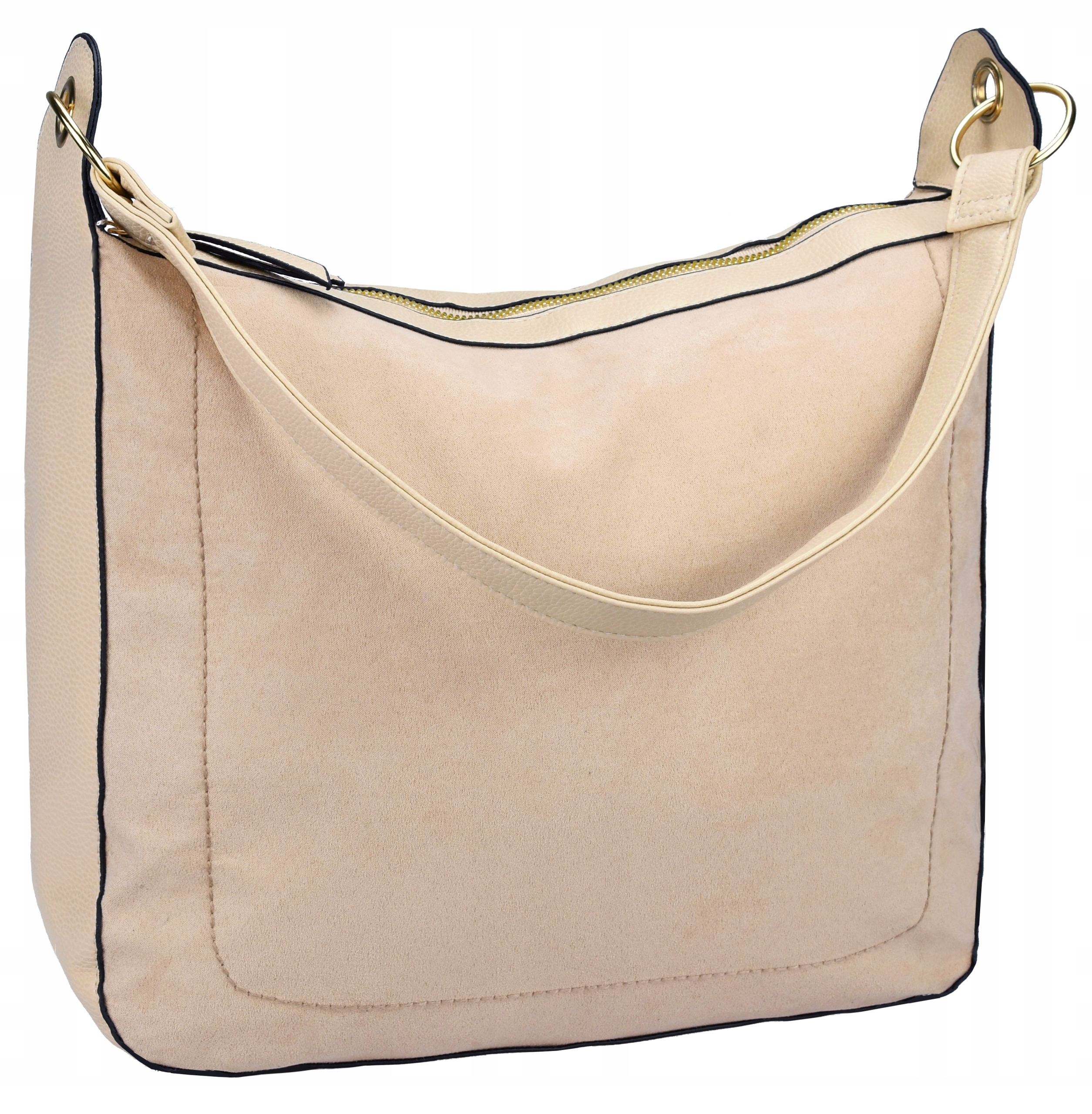 

Torebka Damska Torba Worek Na Ramię Shopper A4 300