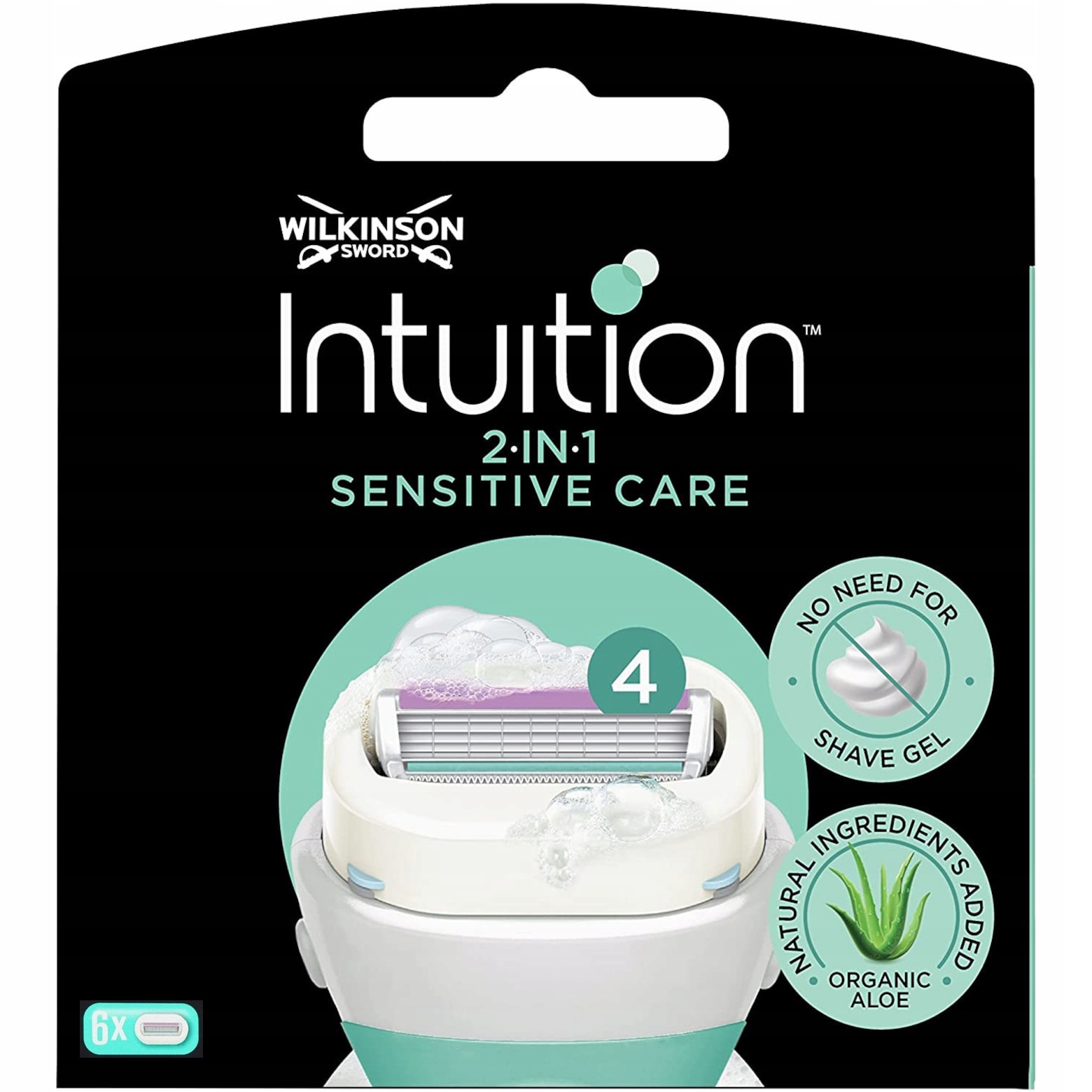 

6x Wkłady Wilkinson Intuition Sensitive Care