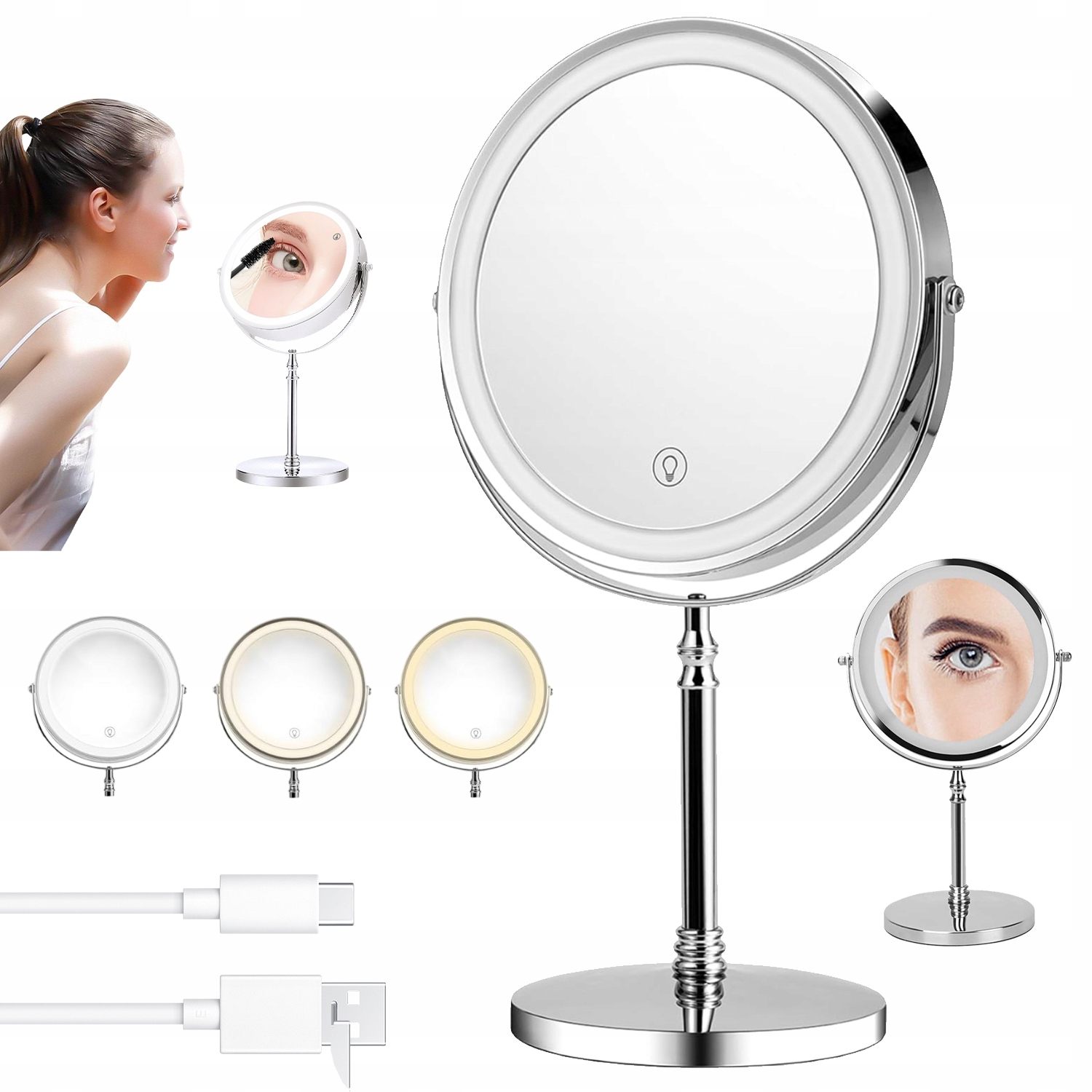 Kosmetické Zvětšovací Zrcátko x10 Pro Make-up