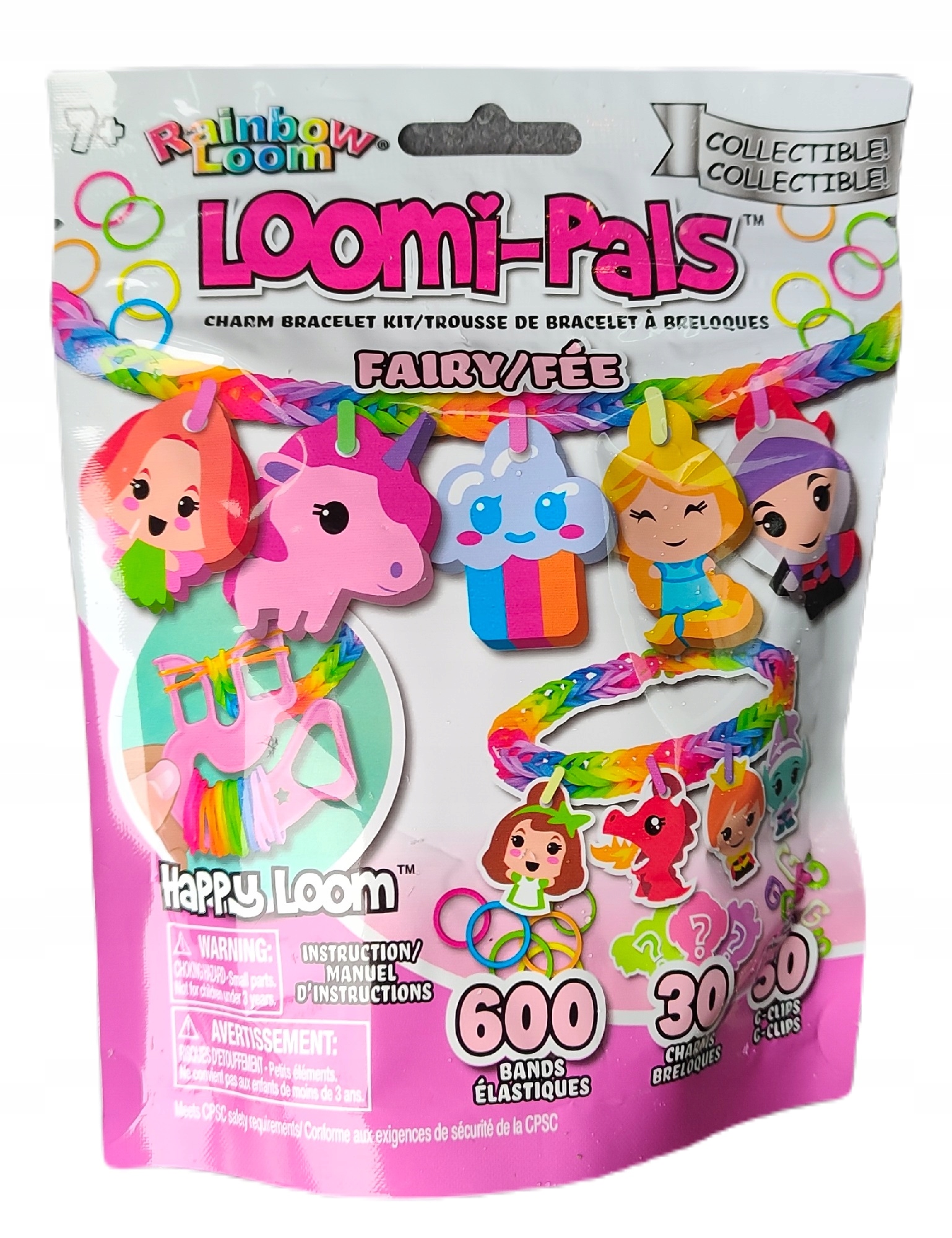 

Zestaw Gumek do bransoletek Rainbow Loom Wróżki