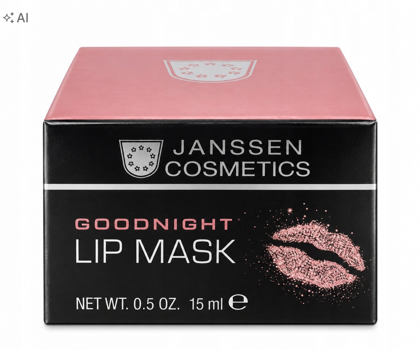 Janssen Goodnight Lip Mask – Vyhlazující a vyplňující maska na rty 15 ml