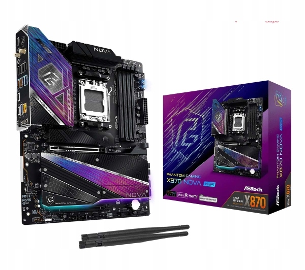 Płyta główna ASrock X870 Nova WiFi Atx Amd Ryzen AM5 4x DDR5