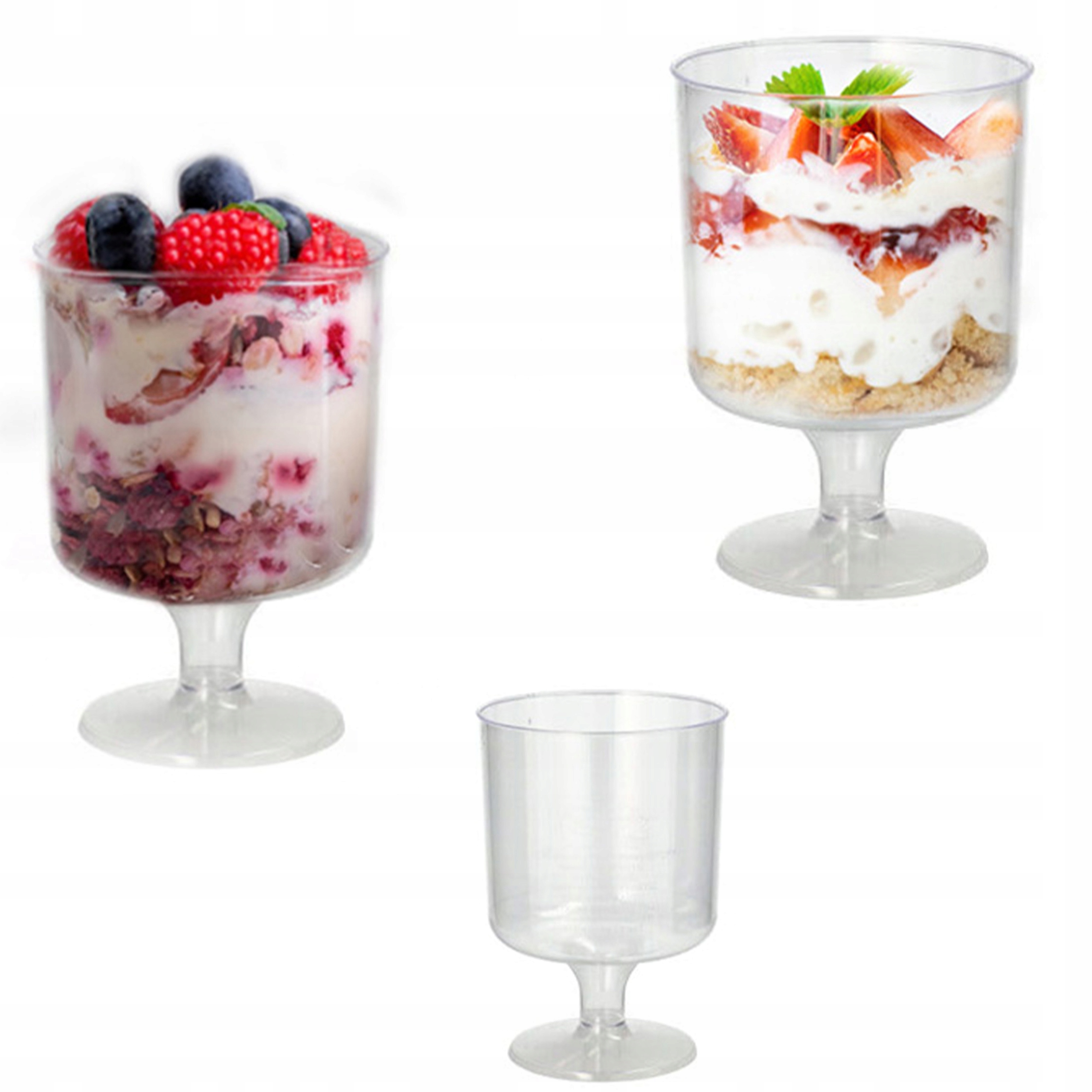 Pojemniki na mini desery pucharki plastik 30x200ml Marka Gokuran