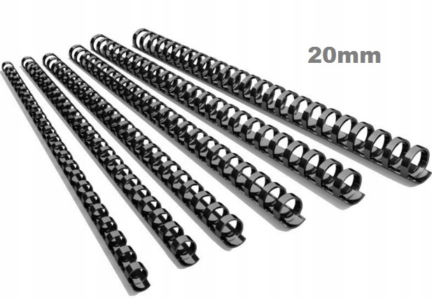 

Grzbiety do Bindowania 20mm od166do185 kart 10szt