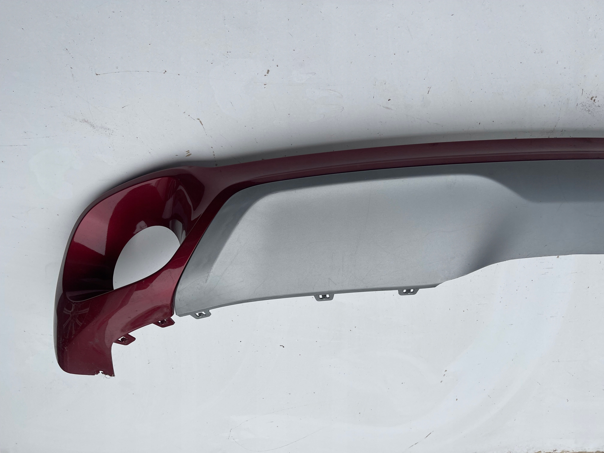 DIFFUSORE ACCESSORI PARAURTI POSTERIORE BMW X6 F16 14