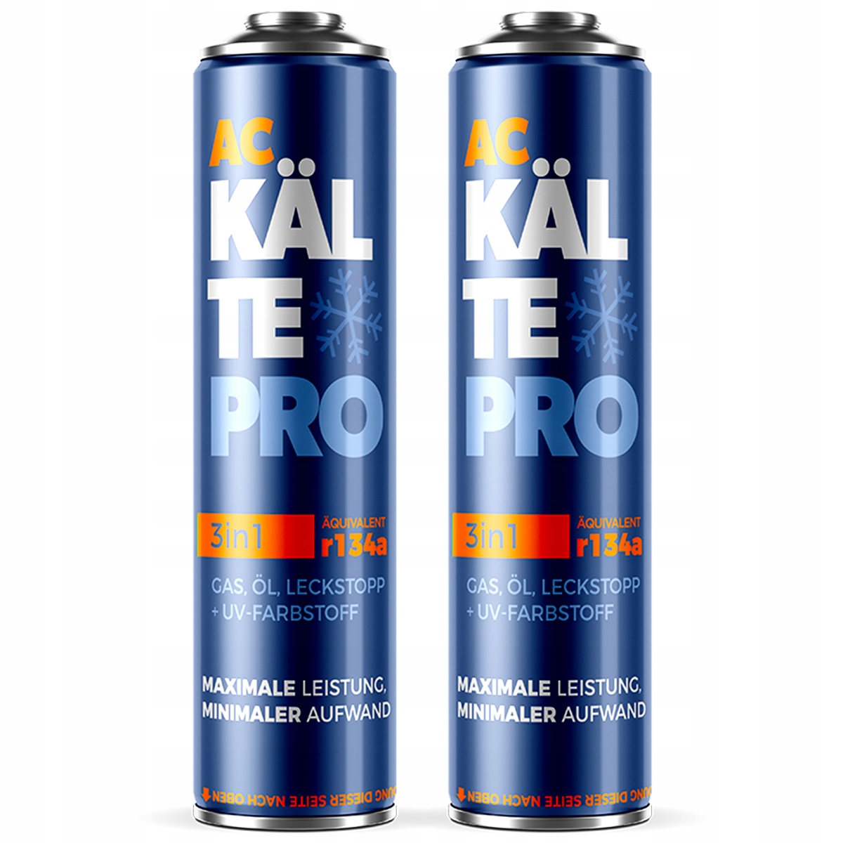 Kaltepro 3v1 plyn R134a s těsněním 2x 500 ml Velká Plechovka
