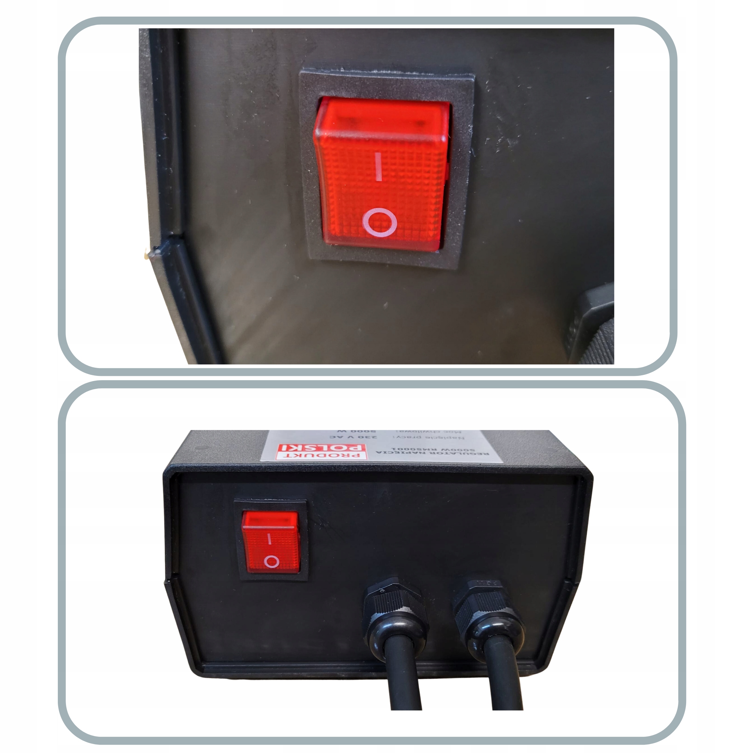 REGULATOR OBROTÓW WENTYLATORA MOCY GRZAŁKI 230V 5K Marka Modulosy