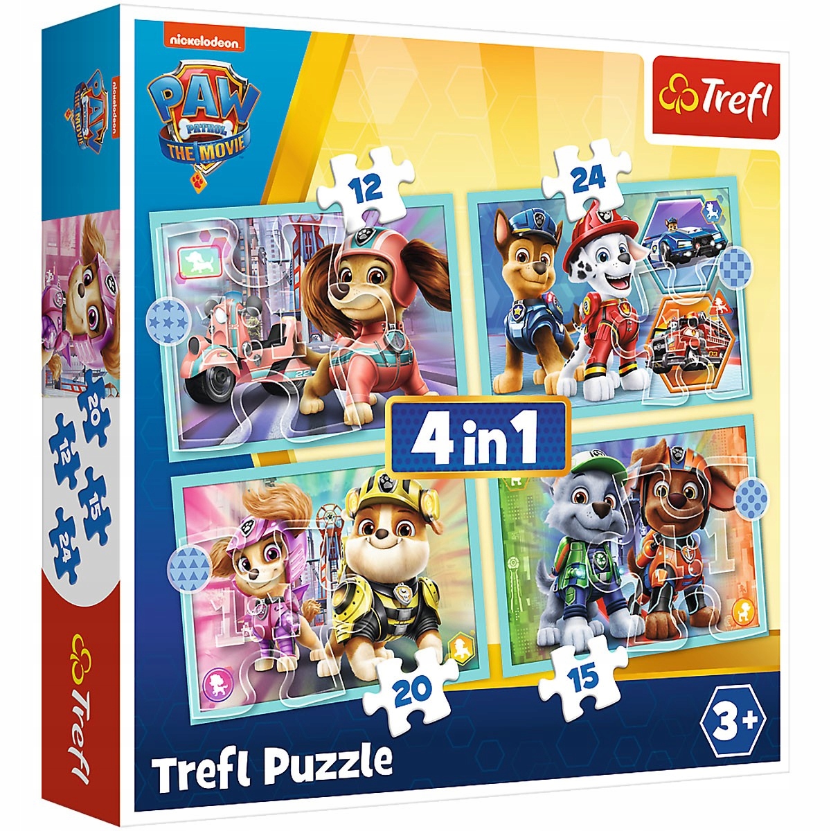 

34394 Trefl Puzzle 4W1 Psi Patrol