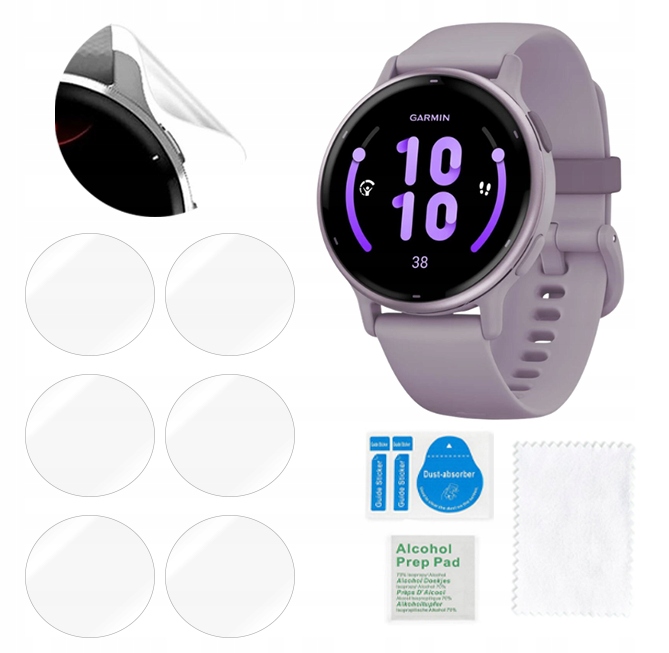 Folia ochronna do Garmin Vivoactive 5 hydrożelowa na ekran watch 6 sztuk