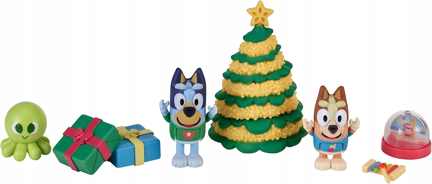 Адвент-календарь Moose Toys Bluey, 20 сюрпризов с фигурками Bluey и Bingo, от 3 лет — фото 2
