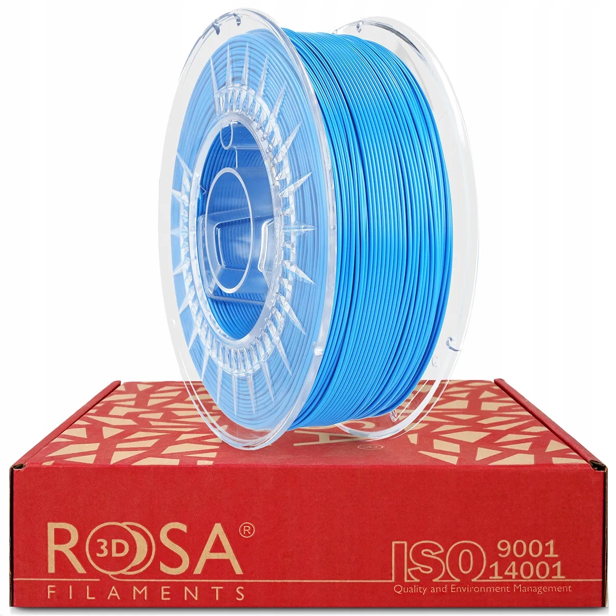 Filament 3D Rosa Tpu HardTech+ 83D Blue Niebieski 1kg 1,75mm