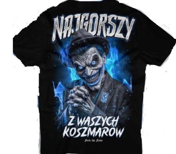 Koszulka Joker Lech Poznań Czarna r. M
