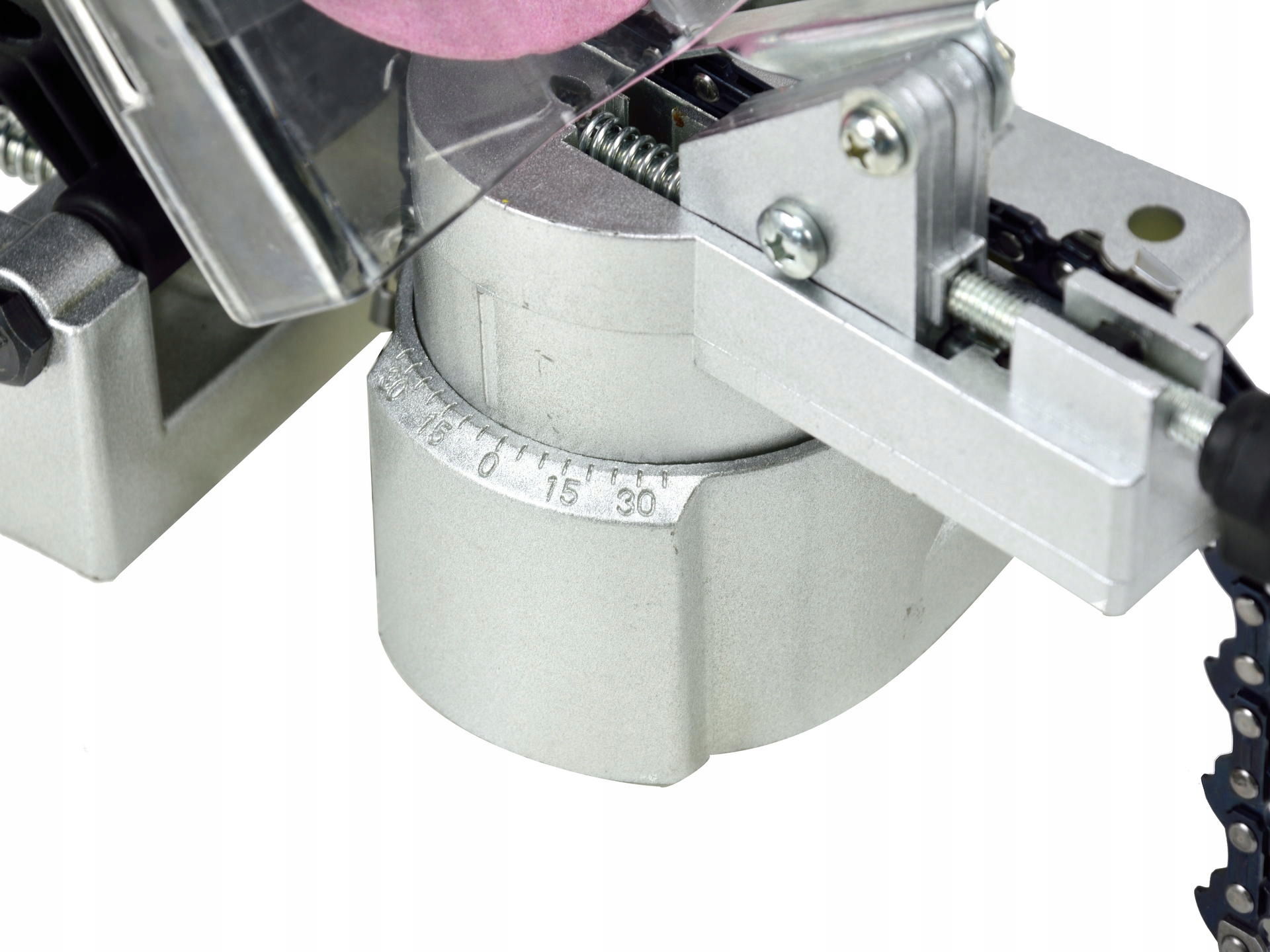 OSTRZAŁKA DO ŁAŃCUCHÓW ELEKTRYCZNA WYMIENNA TARCZA OGRANICZNIK GŁĘBOKOŚCI Waga produktu z opakowaniem jednostkowym 2.966 kg