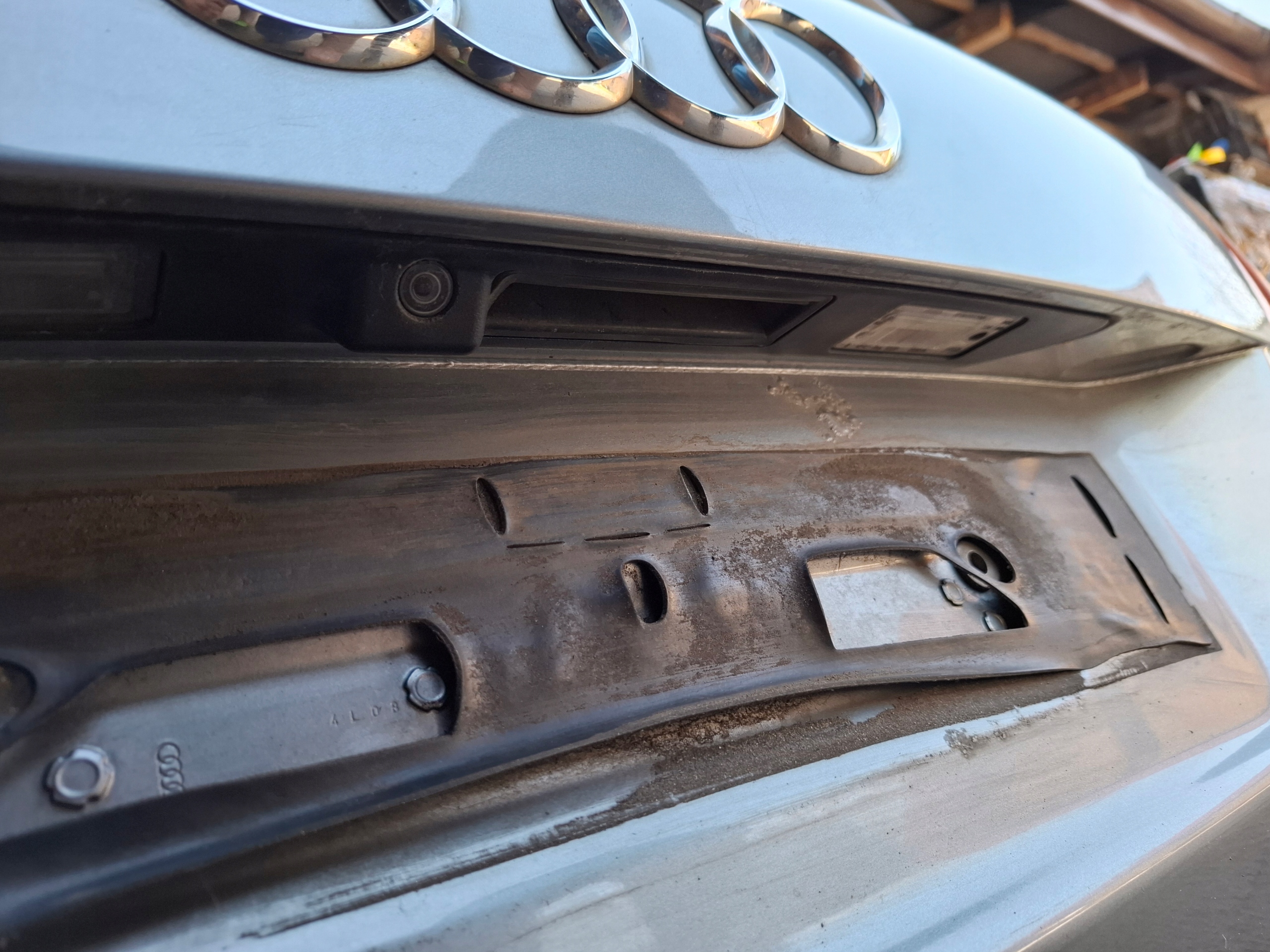 heckklappe kofferraumdeckel AUDI Q7 06r LY7G