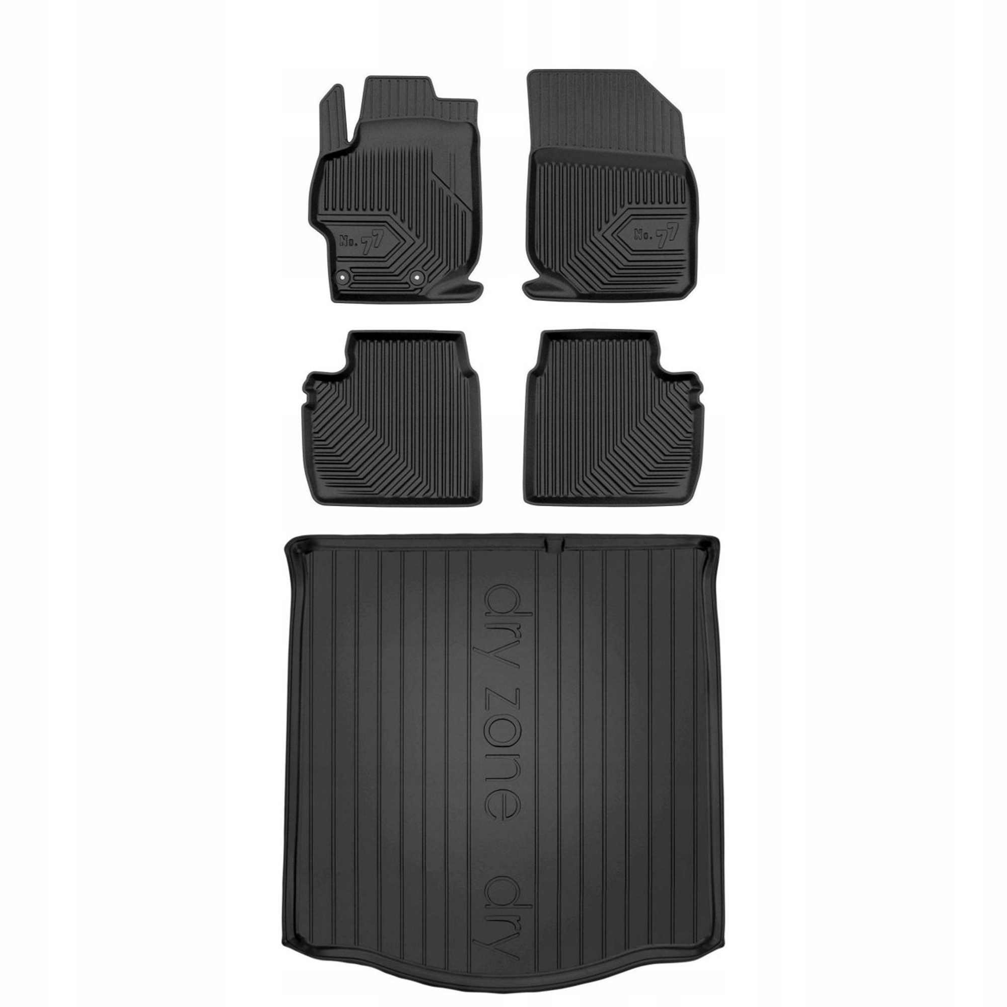 Gumová sada koberčekov a rohoží Peugeot 301 od roku 2012 Sedan