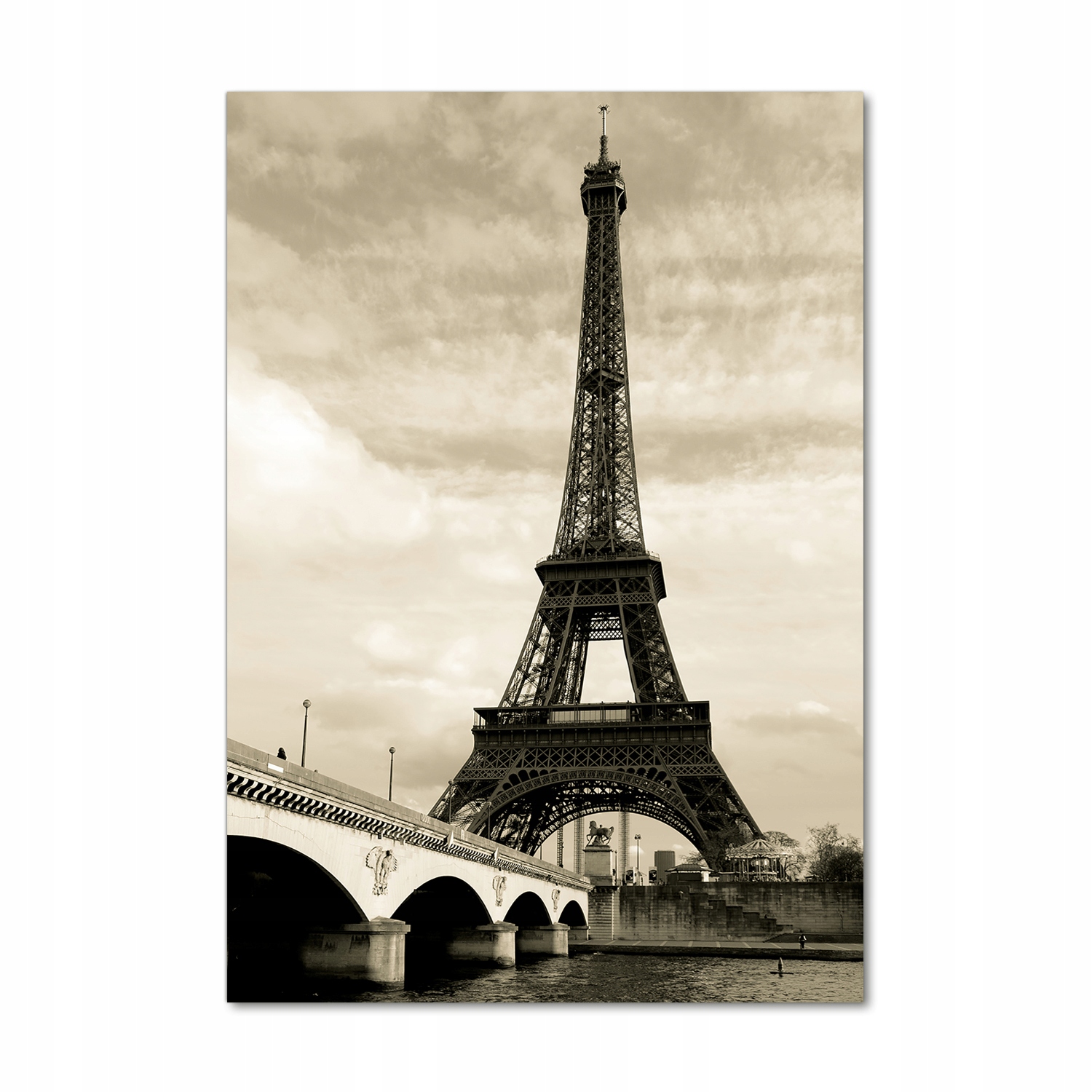 

Foto obraz akrylowy Wieża Eiffla Paryż 70x100 cm