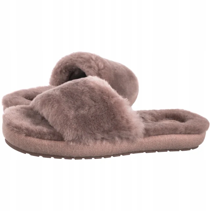 Boty Pantofle Nazouvací Sandále Emu Australia Mckay Mocha W13088 Béžová