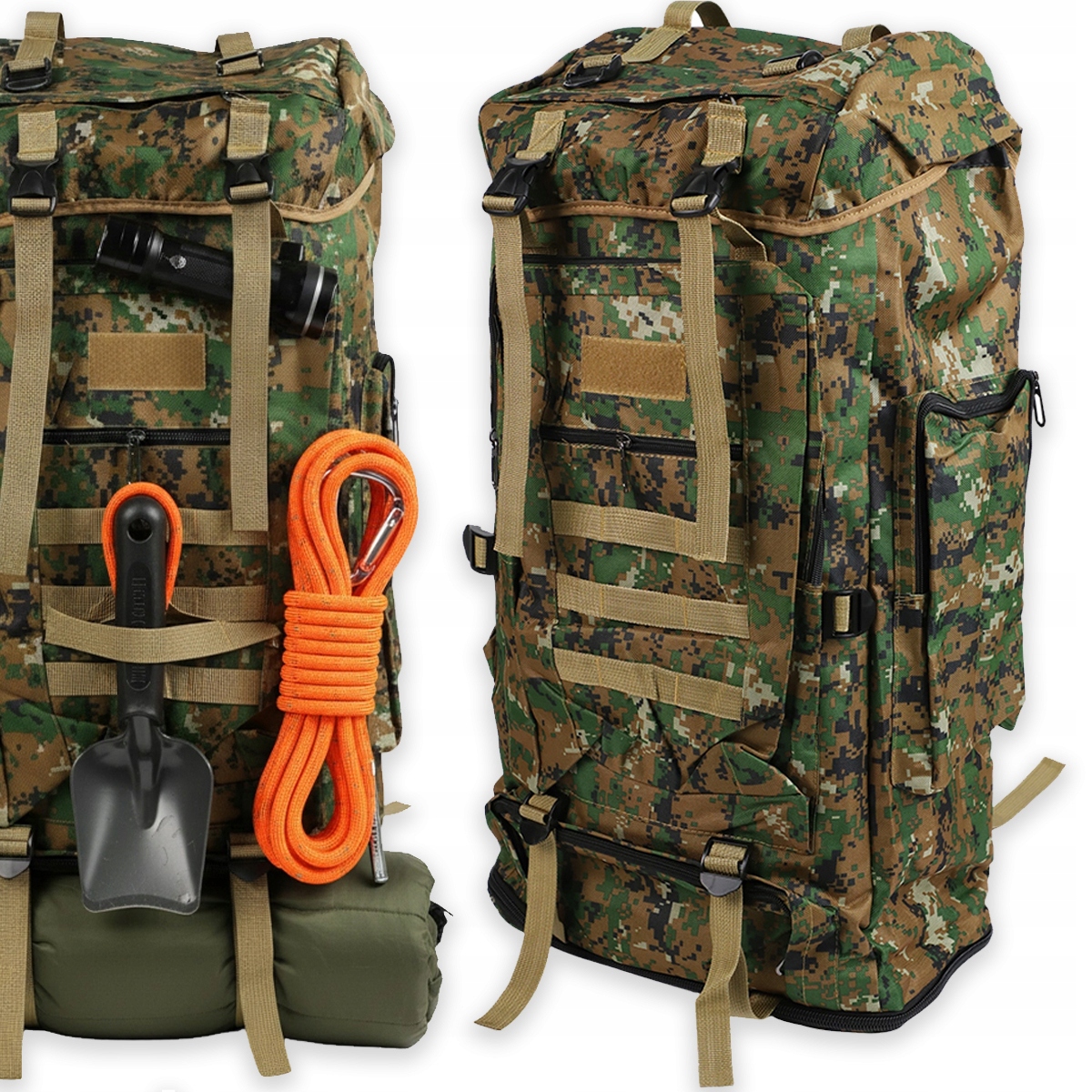 Plecak Wojskowy Taktyczny Militarny Męski Damski Survivalowy Premium