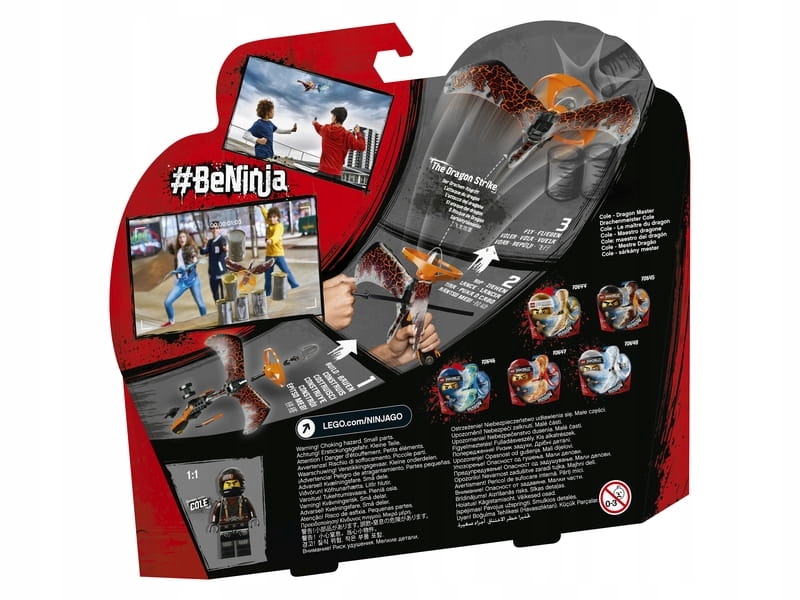 LEGO 70645 NINJAGO - COLE SMOCZY MISTRZ KOSZALIN Marka LEGO