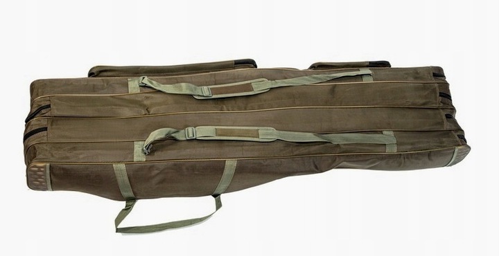 POKROWIEC FUTERAŁ PLECAK WĘDKARSKI USZTYWNIANY WODOODPORNY 4 KOMOROWY 150cm Kod producenta TORBA TUBA ETUI WALIZKA WOREK RYBACKI MF 1,5m
