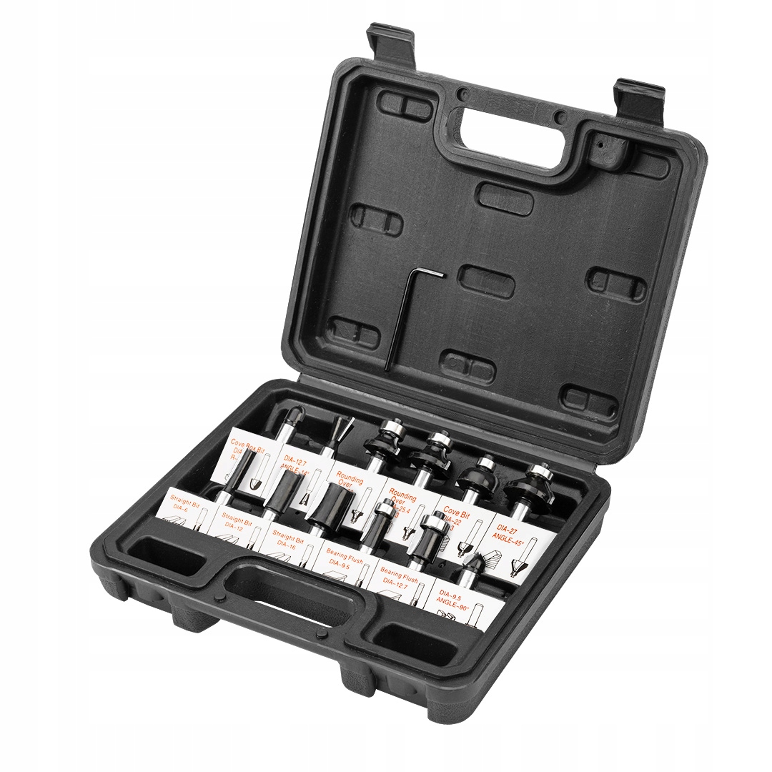 Frezarka Górnowrzecionowa 1300W + Frezy 12 szt. TULEJE 6-8-12mm GRAPHITE Rodzaj frezarki górnowrzecionowa