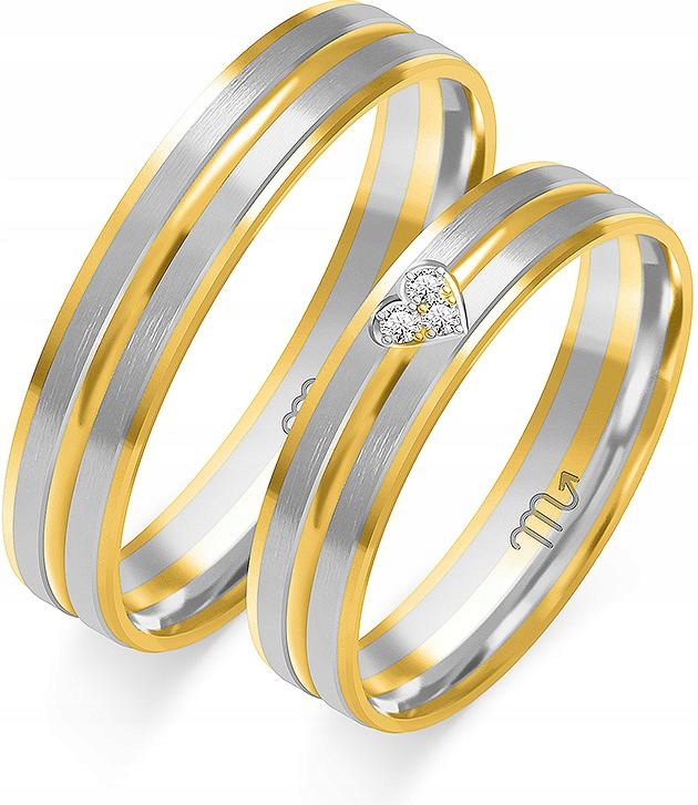 Zlaté svatební snubní prsteny svatba 585, rok 11 12 13, nejnovější módní kolekce