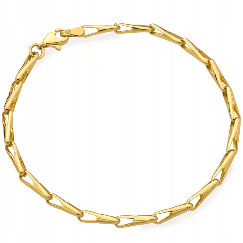 Elegantní Zlatý Náramek 585 Dámský 18,5 CM Pro Ženu Pro Maminku