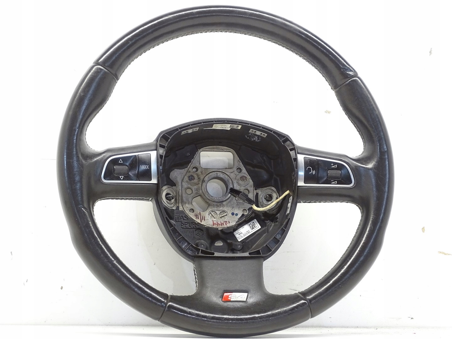 steering wheel, MULTIFUNKCYJNA leather AUDI S4 A4 B8 8K0419091J