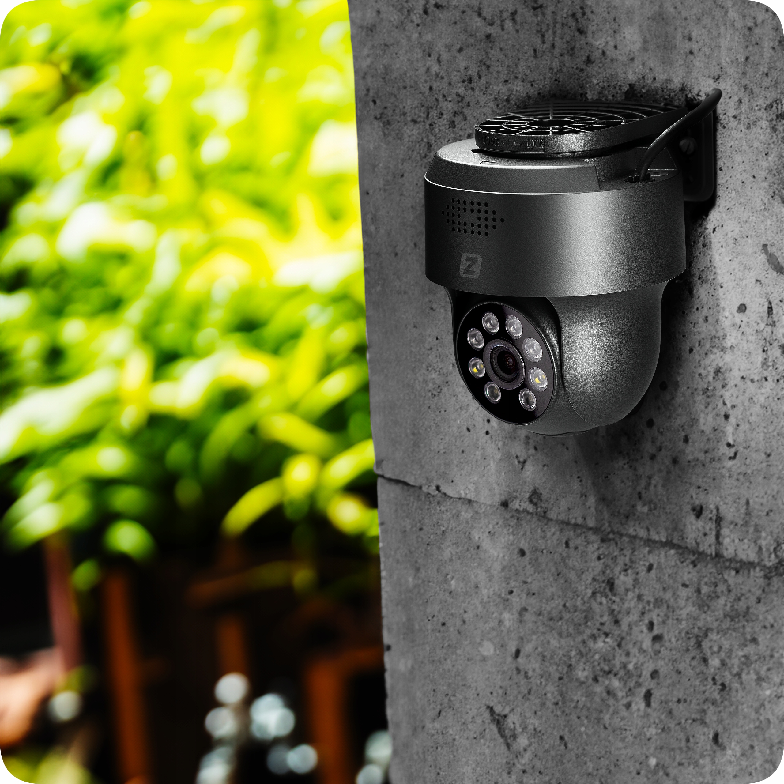 ZEWNĘTRZNA KAMERA OBROTOWA IP IKPW430CMV2 4MPx 4MP WiFi 4xZOOM SZARA Stan opakowania oryginalne