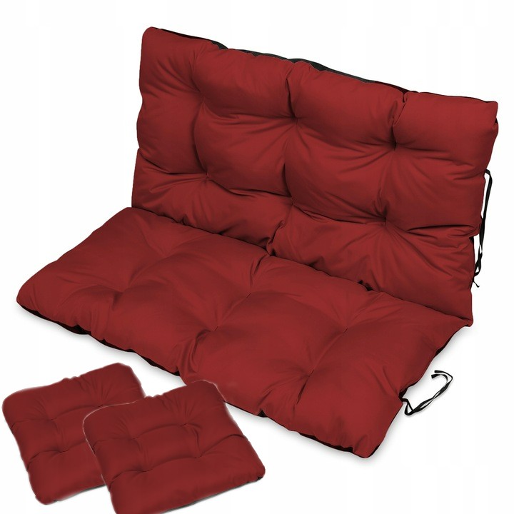 

Ogrodowa poduszka na ławkę huśtawkę 100x110 45x45