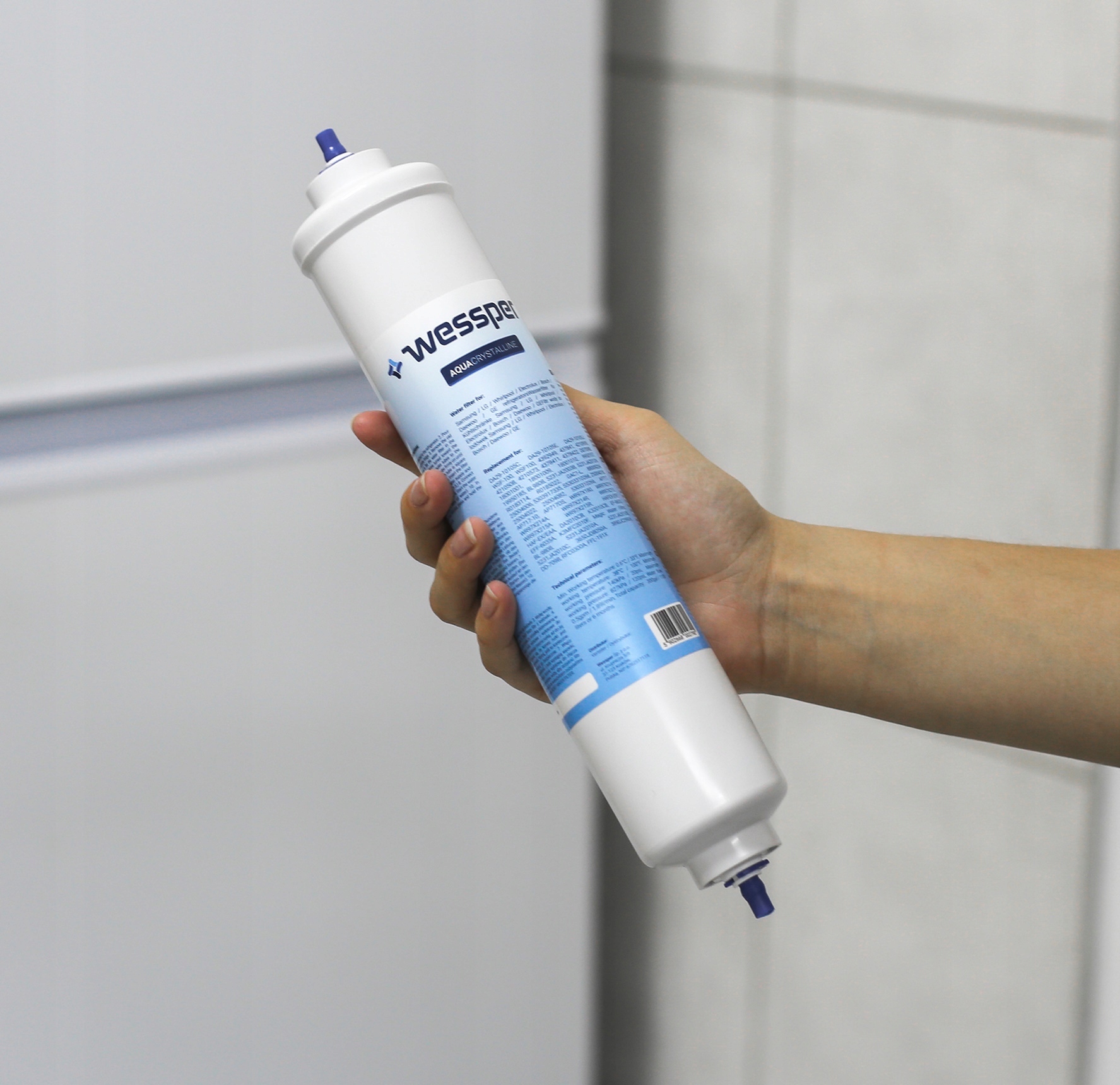 2x Filtr wkład Wessper do lodówki Samsung zamiennik DA29-10105J HAFEX/EXP Kod producenta 2_WES049