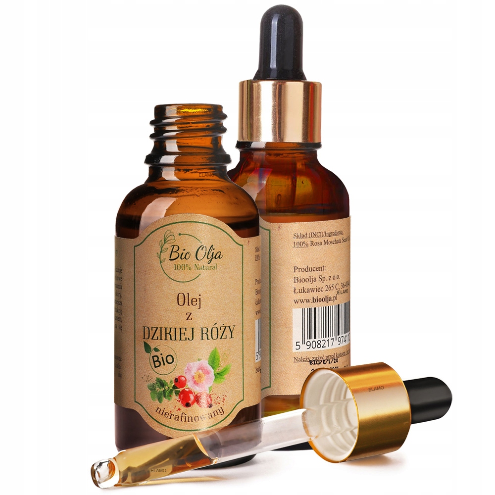 

Olej Z Nasion Dzikiej Róży Nierafinowany Bio 50ml