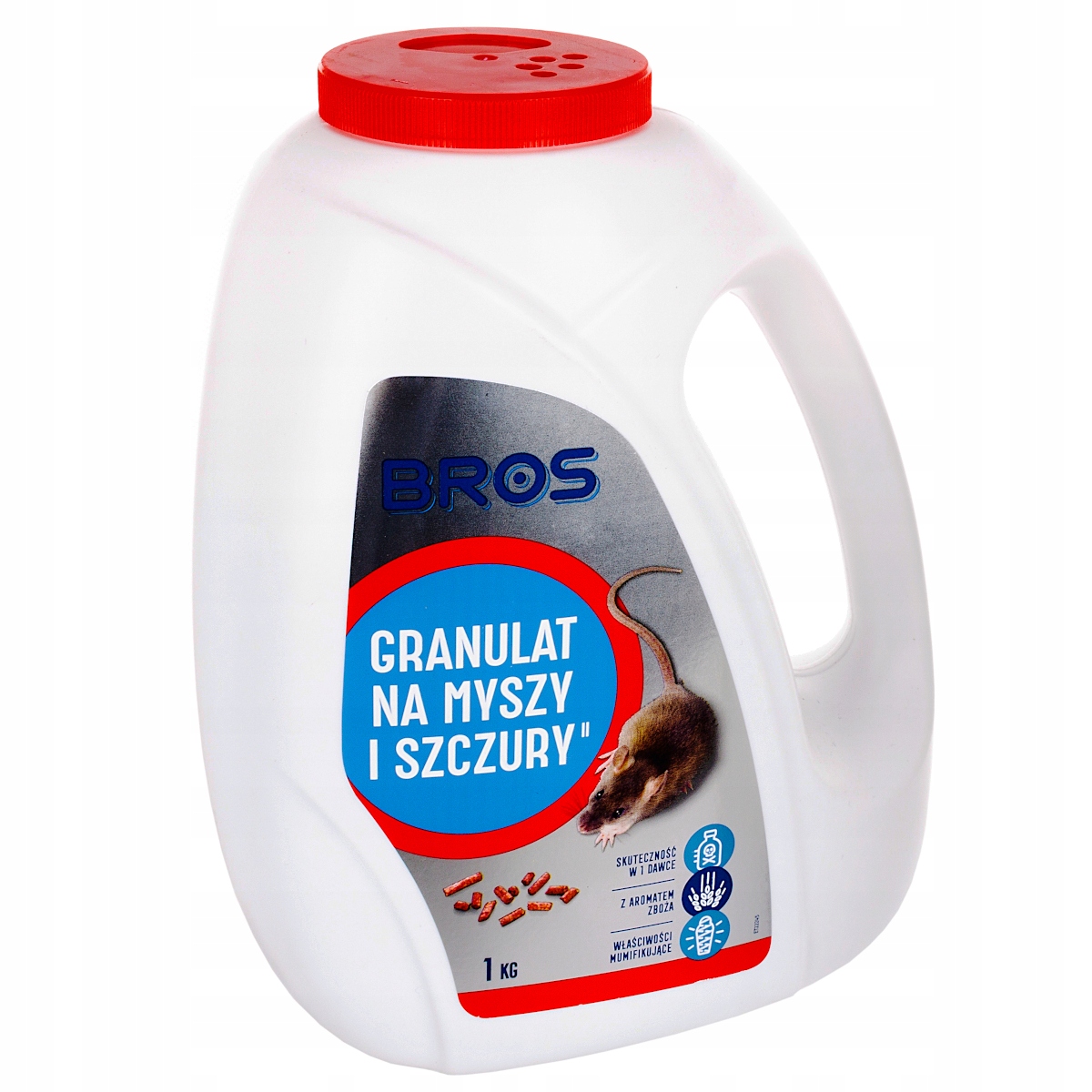 

Granulat Trutka na myszy i szczury Bros 1 kg