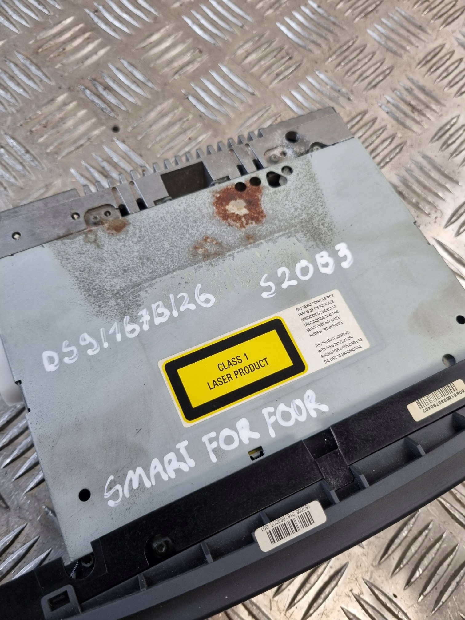 RADIO radio SMART FORFOUR