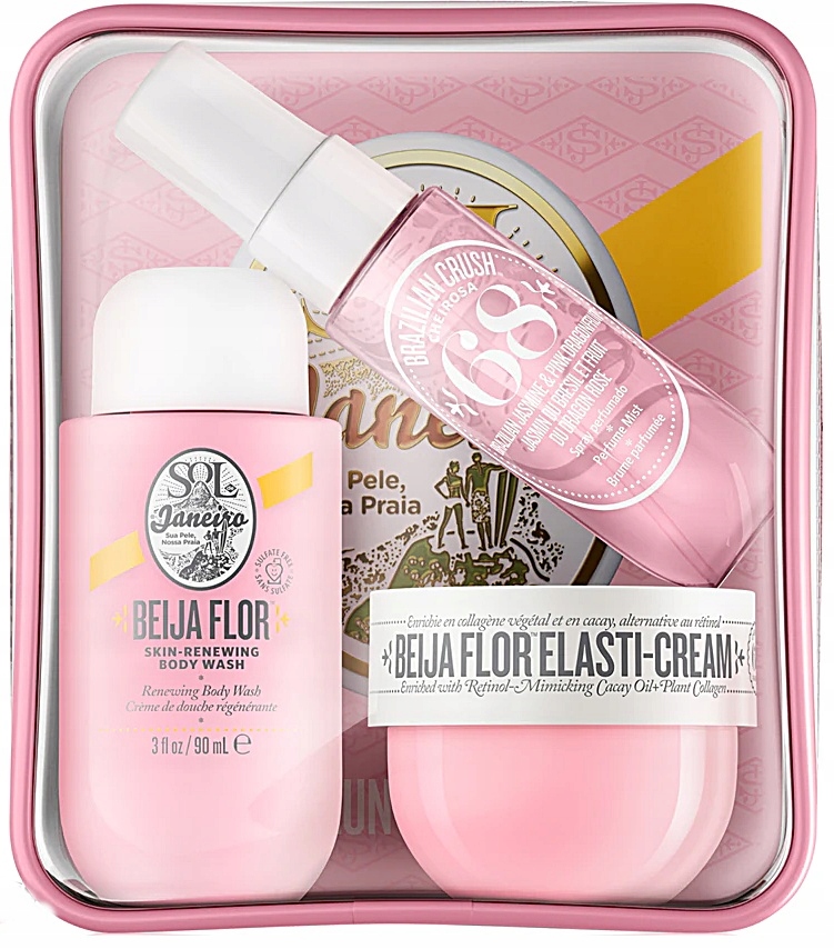 Sol De Janeiro Beija Flor Jet Set Zestaw Mgiełka 68 Żel Krem