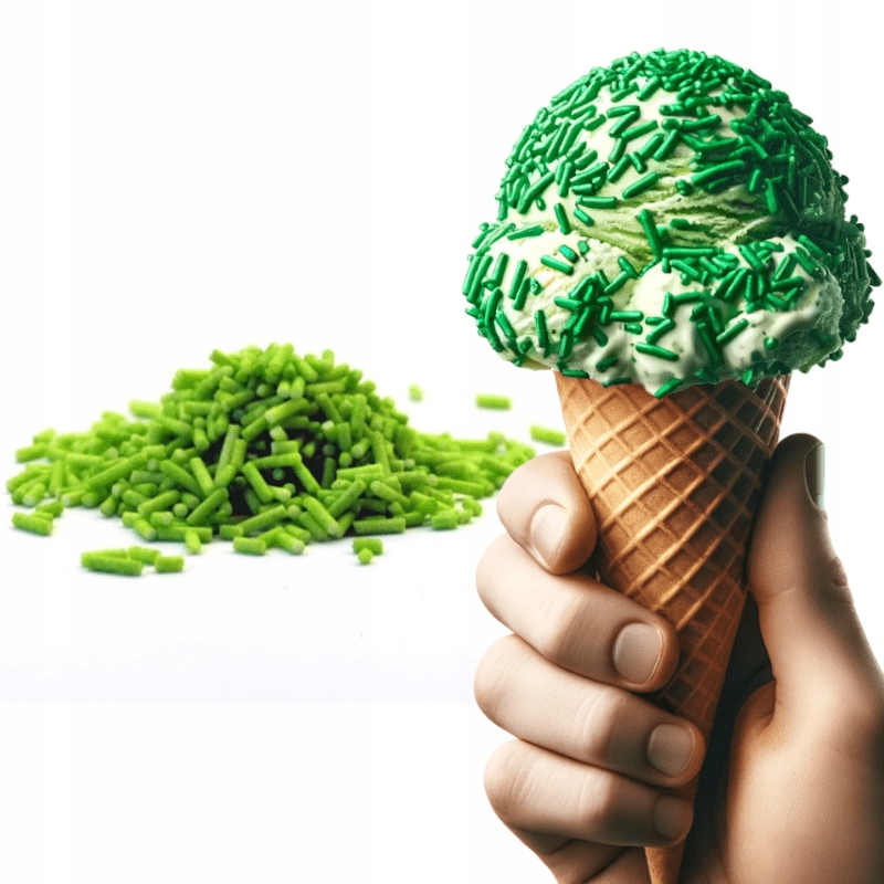 Levně Jablková posypka 50 g Pro zdobení dezertů