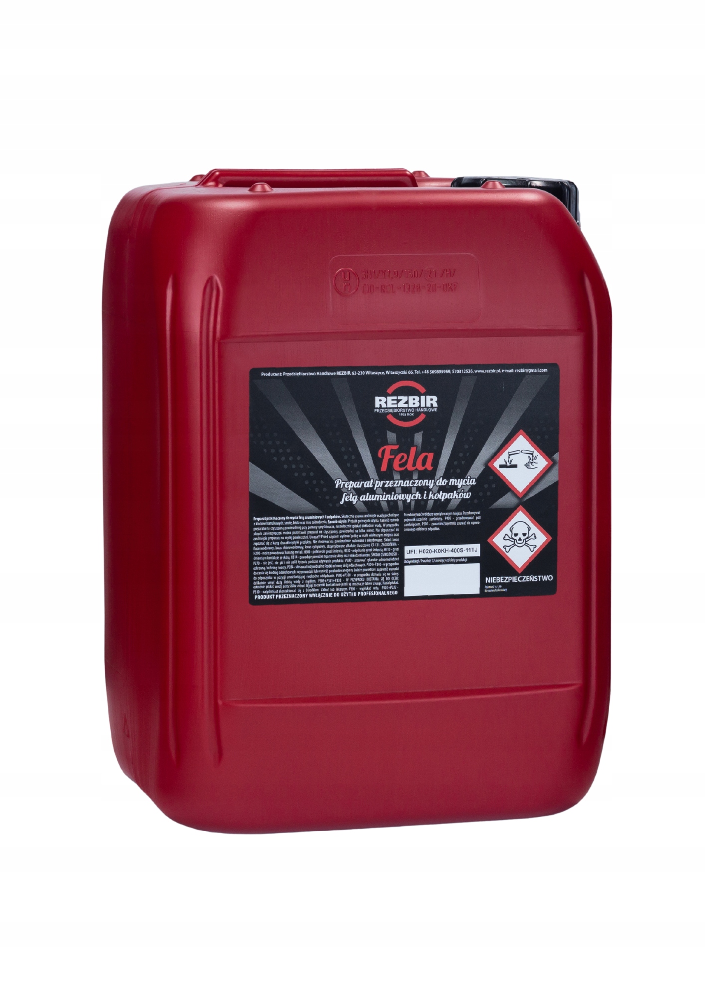 Rezbir Fela Gotowy produkt do mycia felg 5L