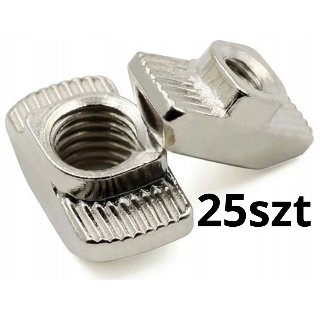 Nakrętka młoteczkowa T-nut Wpust M5 25szt