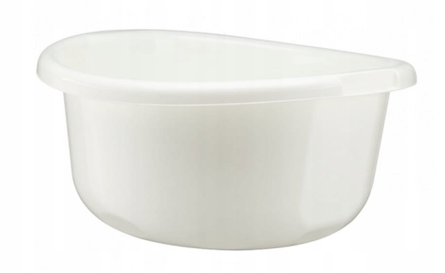 MISKA PLASTIKOWA 11L OKRĄGŁA MIEDNICA KREM