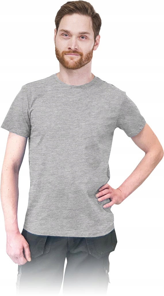 

T-shirt Męski Dopasowany 100% Bawełna Tsr-slim M