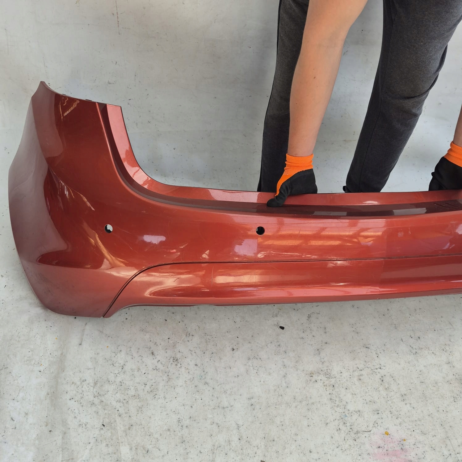 OPEL MERIVA B 10-> bumper rear part rear PDC