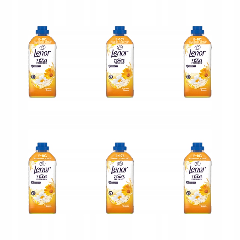 Lenor Summer Breeze Tekutá aviváž 1.491 l, 71 praní X6