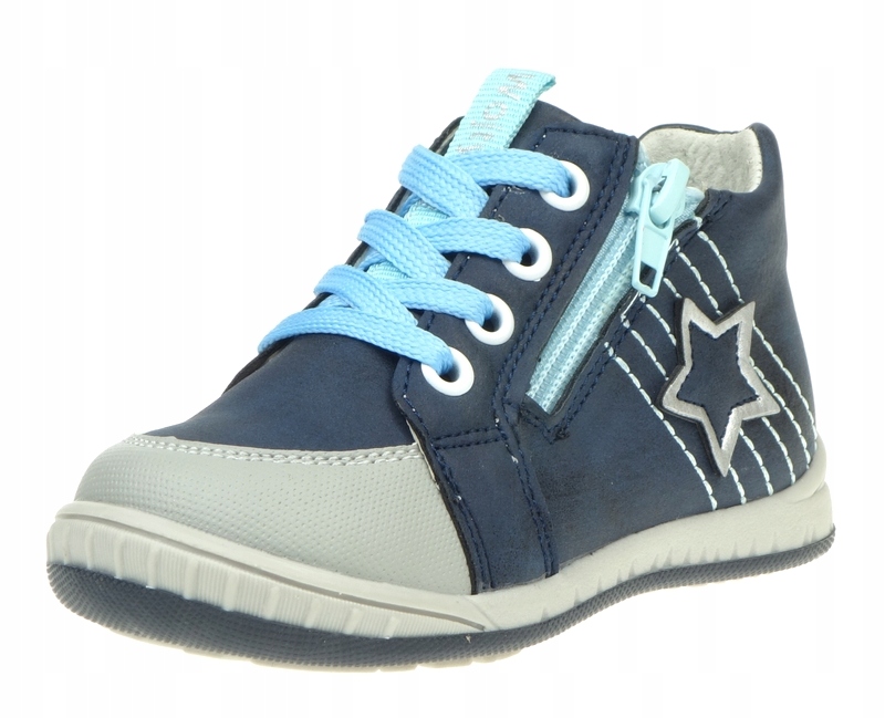 Trzewiki Chłopięce WOJTYŁKO za Kostkę Suwak 22