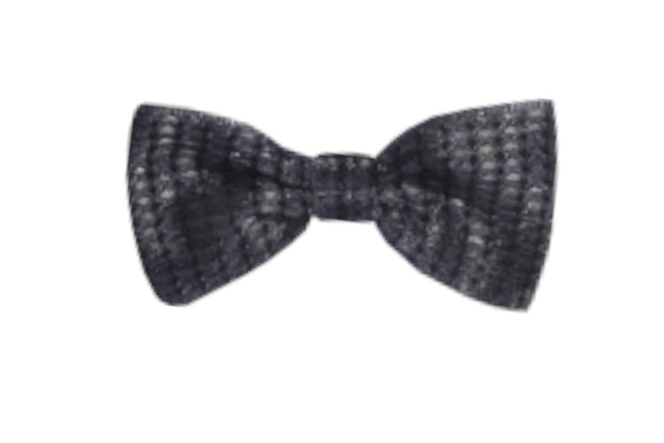 

Elegancka szara muszka 80
