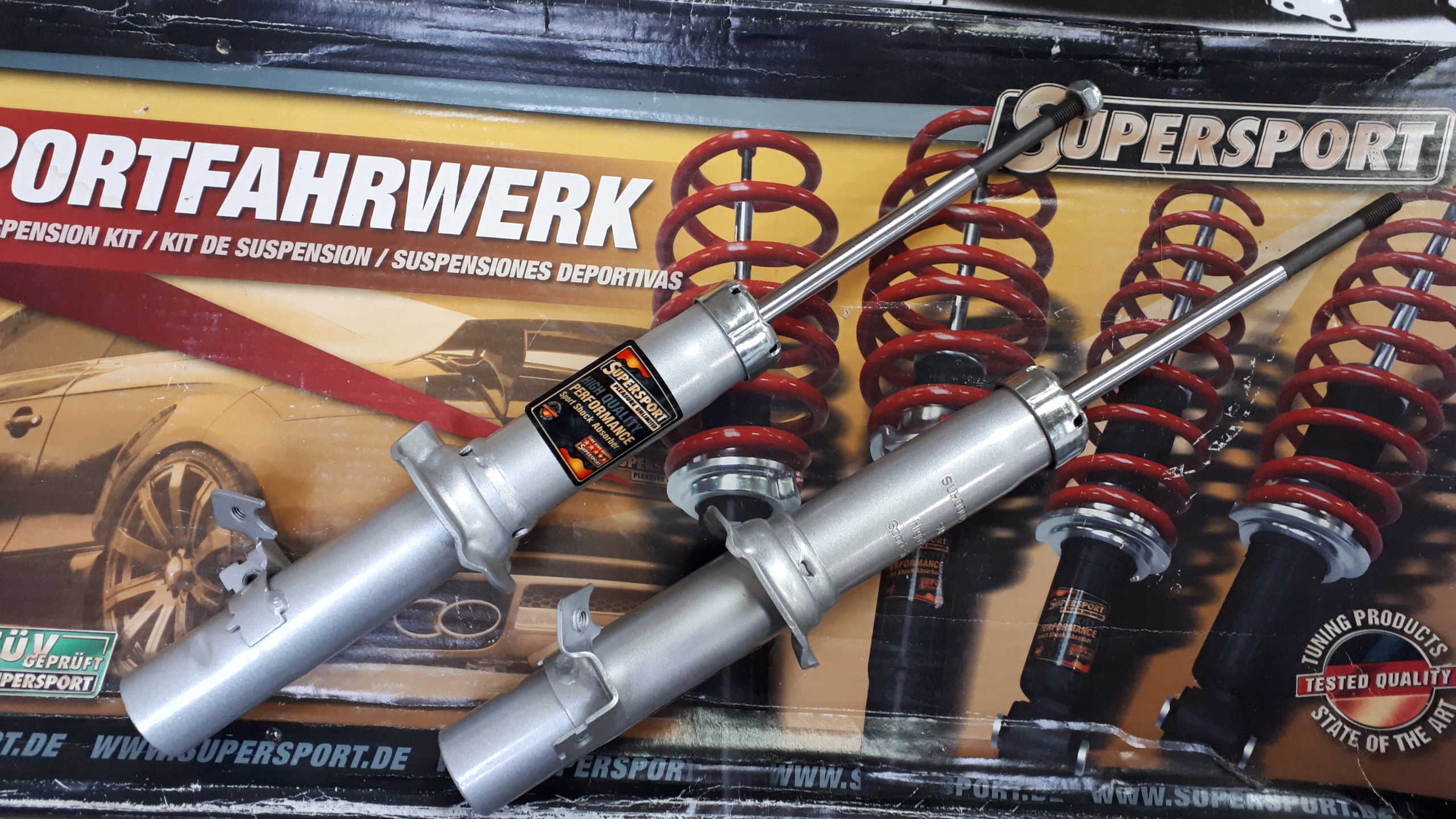 AMORTYZATORY SPREZYNY OBNIZAJACE HONDA CIVIC V Type of suspension sport