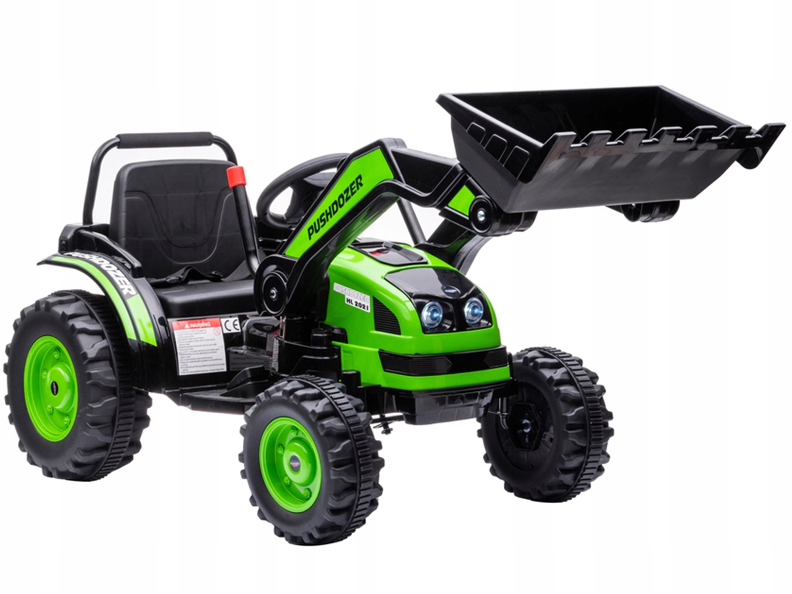 Traktor koparka Na Akumulator dla dzieci Ruchoma Łyżka prawo jazdy